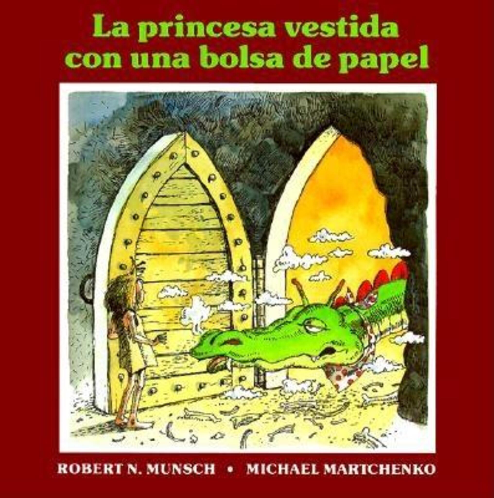 Cover image for La princesa vestida con una bolsa de paper ISBN 9781550370980